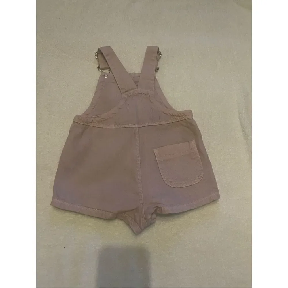 NWT Zara Girl’s Light Purple Denim Shorts Size 18/24 Monghs
